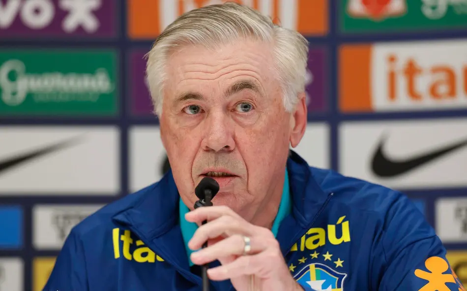 Carlo Ancelotti é o técnico da Seleção Brasileira (Foto: Rafael Ribeiro/CBF)