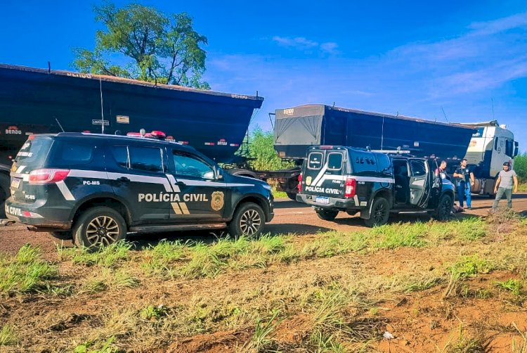 Ribas do Rio Pardo: Polícia Civil age rápido e prende três homens suspeitos de praticar o crime de sequestro qualificado